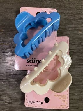 Cloud-Shaped Hair Claw Clip Set